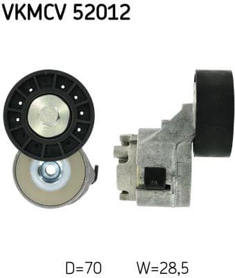Tensioner belt VKMCV 52012 - image 2
