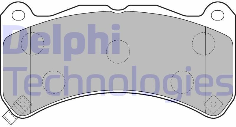 Brake Pad Set, disc brake LP2211