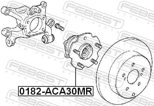 Wheel Hub 0182-ACA30MR - image 2