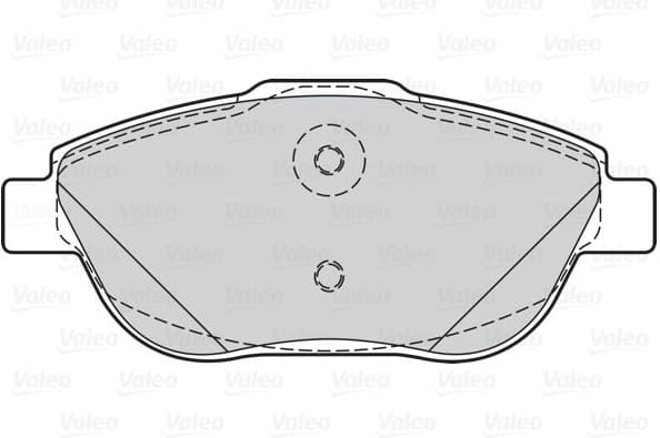 Brake Pad Set, disc brake ESSENTIAL 302148 - image 2