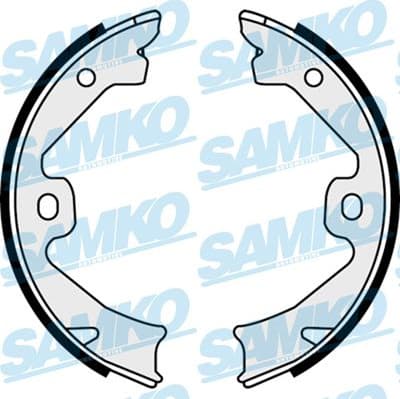 Brake Shoe Set, parking brake 88140