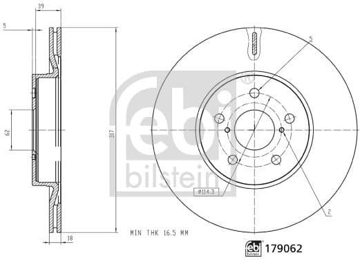 Brake Disc 179062