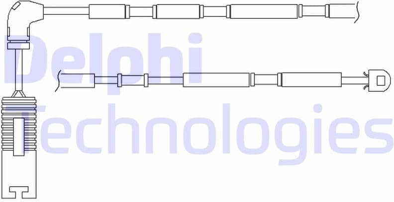 Warning Contact, brake pad wear LZ0182