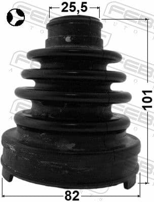 Bellow, drive shaft 0115-GSU35LHT - image 2