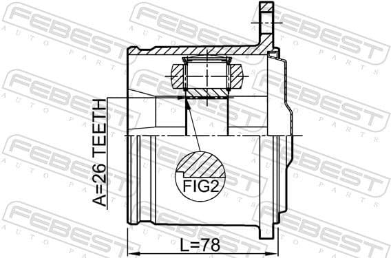 Joint Kit, drive shaft 0111-GX100R - image 2