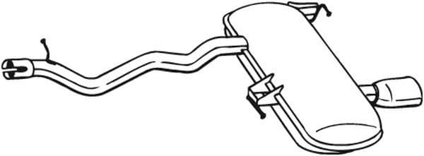 Rear Muffler 278-673