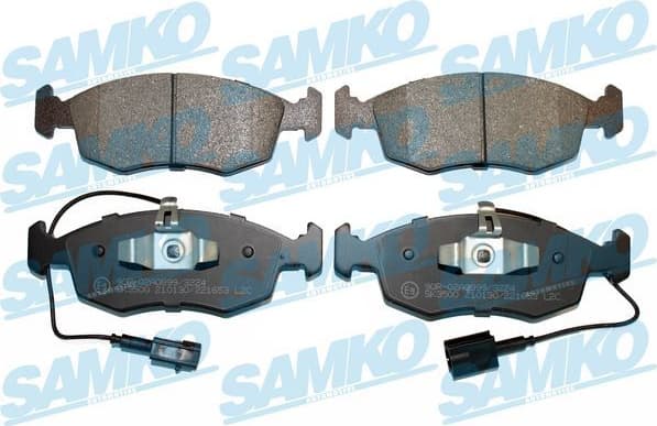 Brake Pad Set, disc brake 5SP1653