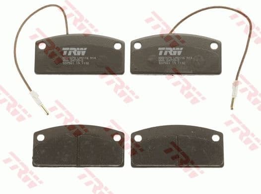 Brake Pad Set, disc brake COTEC GDB1679 - image 4