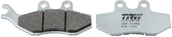 Brake Pad Set, disc brake Organic Eco MCB734EC - image 2