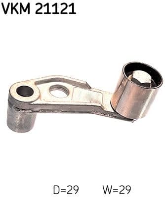 Deflection Pulley/Guide Pulley, timing belt VKM 21121 - image 2
