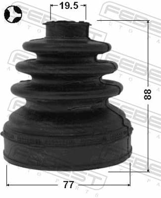 Bellow Kit, drive shaft 2115-CB4 - image 2