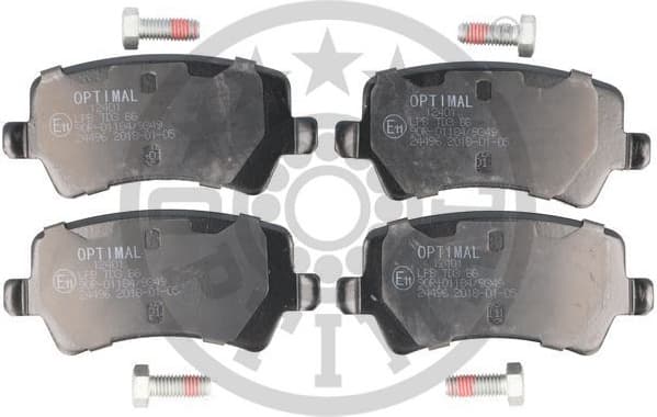 Brake Pad Set, disc brake BP-12401