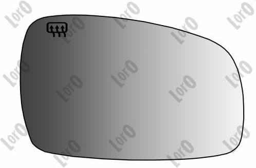 Mirror Glass, exterior mirror LORO 3703G02