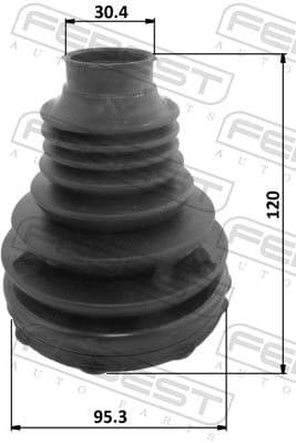 Bellow Kit, drive shaft 2815P-DUCT