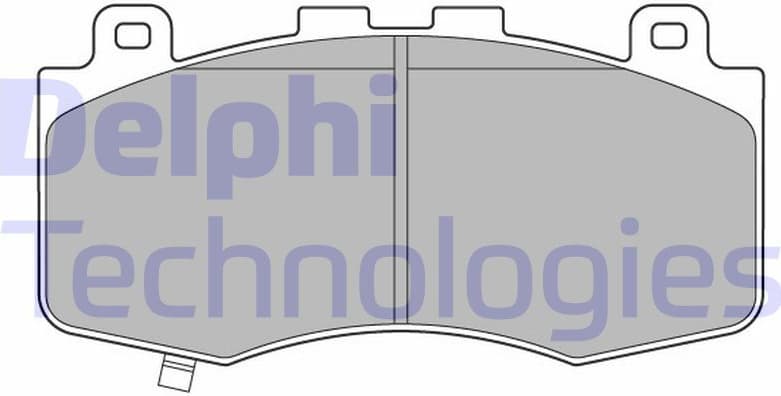 Brake Pad Set, disc brake LP3631