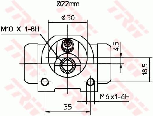 Wheel Brake Cylinder BWH376 - image 4
