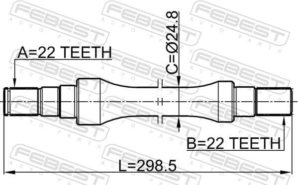 Drive Shaft 0712-BAL - image 2