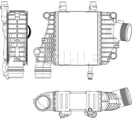 Charge Air Cooler BEHR *** PREMIUM LINE *** CI 410 000P - image 2
