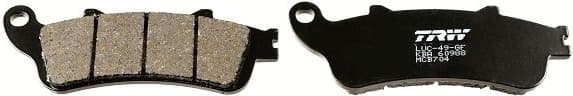 Brake Pad Set, disc brake Organic Allround MCB704 - image 2