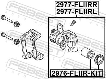Brake Caliper 2977-FLIIRR
