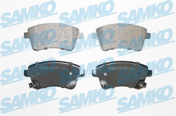 Brake Pad Set, disc brake 5SP1623