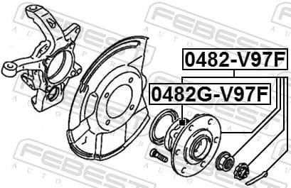 Wheel Hub 0482G-V97F - image 2
