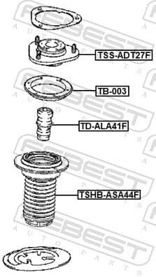 Rubber Buffer, suspension TD-ALA41F - image 2