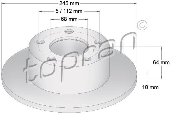Brake Disc 103 757