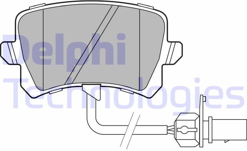 Brake Pad Set, disc brake LP3141