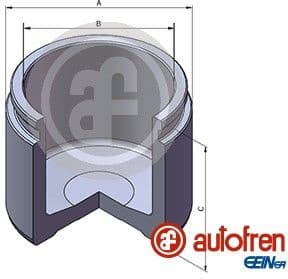Piston, brake caliper D025700