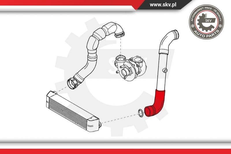 Charge Air Hose 24SKV546 - image 4