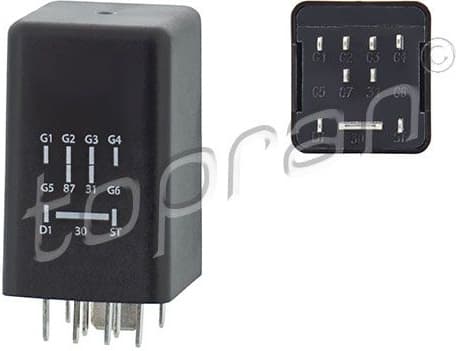 Control Unit, glow time 115 859