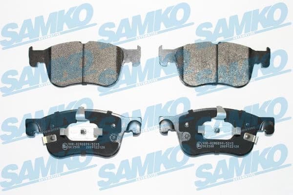 Brake Pad Set, disc brake 5SP2120