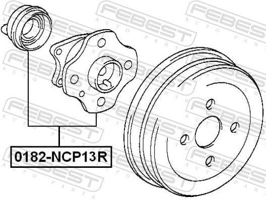 Wheel Hub 0182-NCP13R - image 2