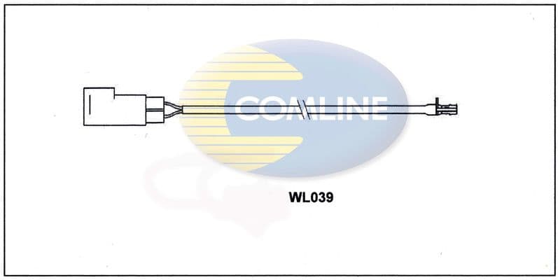 Warning Contact, brake pad wear WL039 - image 2