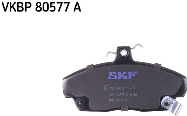 Brake Pad Set, disc brake VKBP80577A