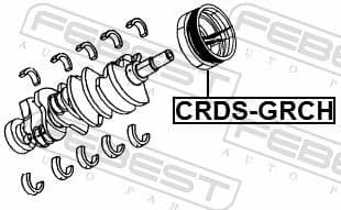 Belt Pulley, crankshaft CRDS-GRCH - image 2