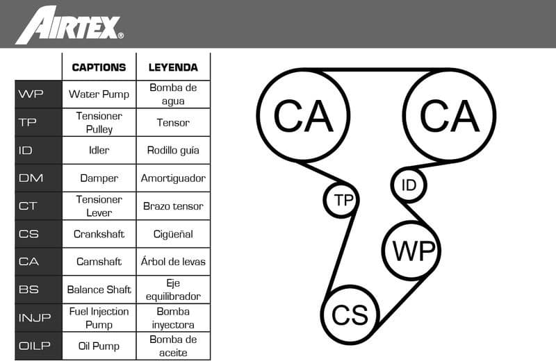 Water Pump & Timing Belt Kit WPK-164102 - image 2