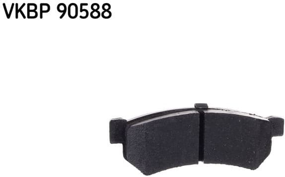 Brake Pad Set, disc brake VKBP90588 - image 3