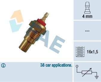 Sensor, coolant temperature 32160