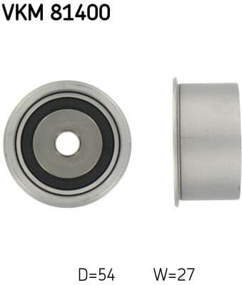 Deflection Pulley/Guide Pulley, timing belt VKM 81400 - image 2