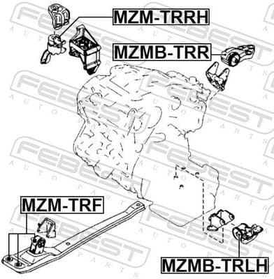 Mounting, engine MZM-TRRH - image 2