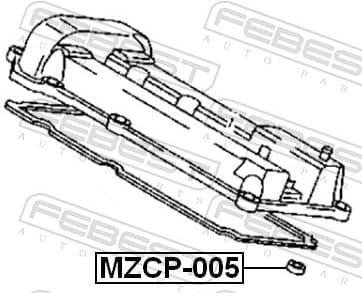 Seal Ring, spark plug shaft MZCP-005