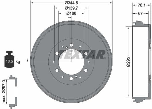 Brake Drum 94038800