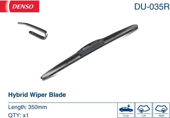 Wiper Blade Hybrid Wiper Blade DU-035R - image 2