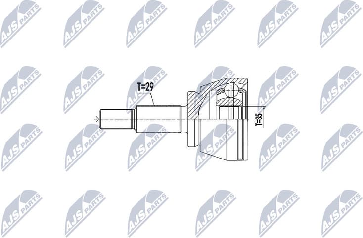Joint Kit, drive shaft NPZ-RE-057