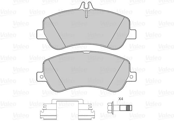 Brake Pad Set, disc brake 601389 - image 2