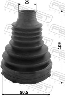 Bellow Kit, drive shaft 1915P-F25T - image 2