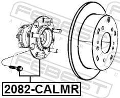 Wheel Hub 2082-CALMR - image 2