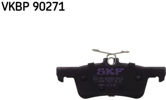 Brake Pad Set, disc brake VKBP90271